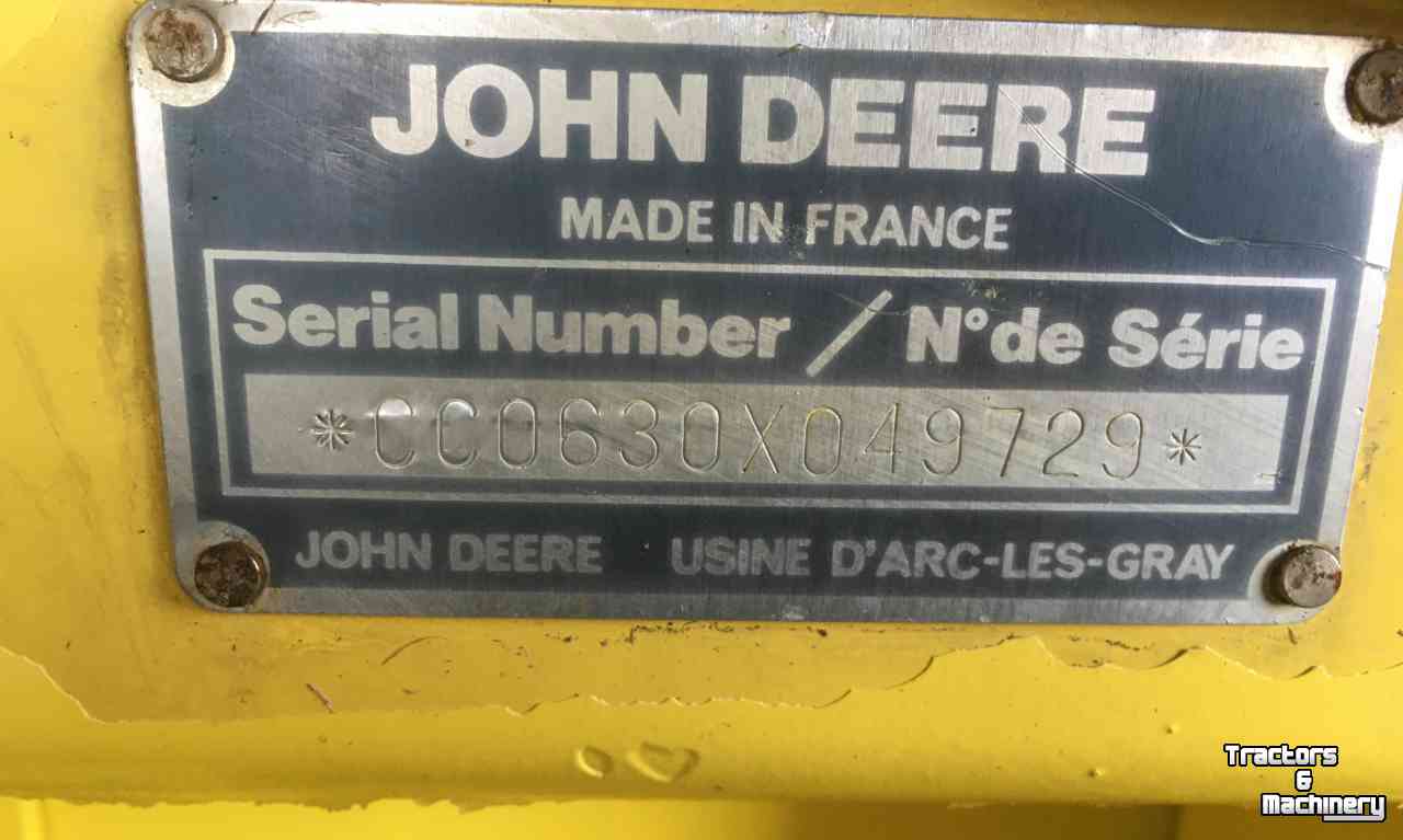 Pick-up John Deere 630