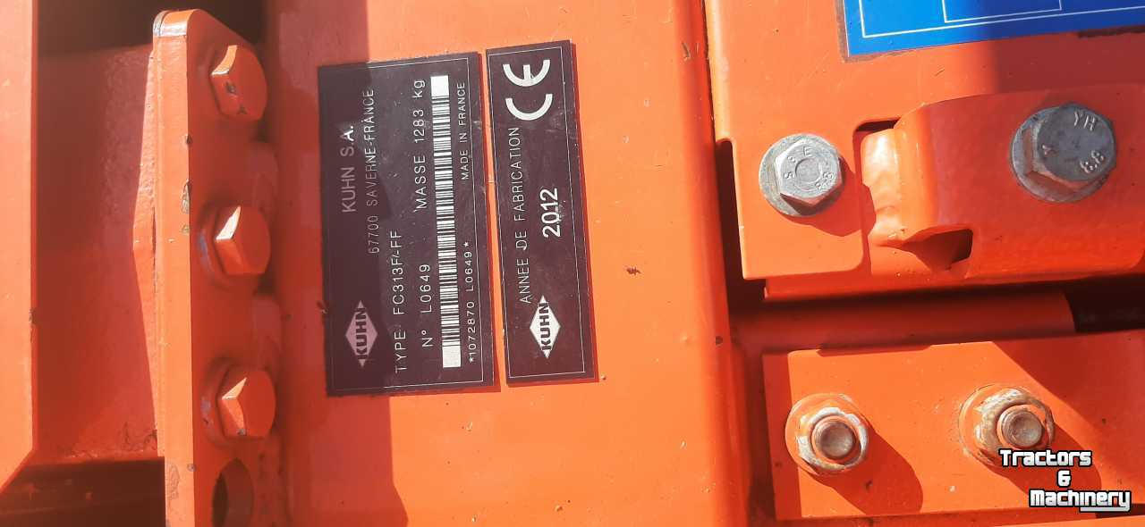 Mower Kuhn FC 313