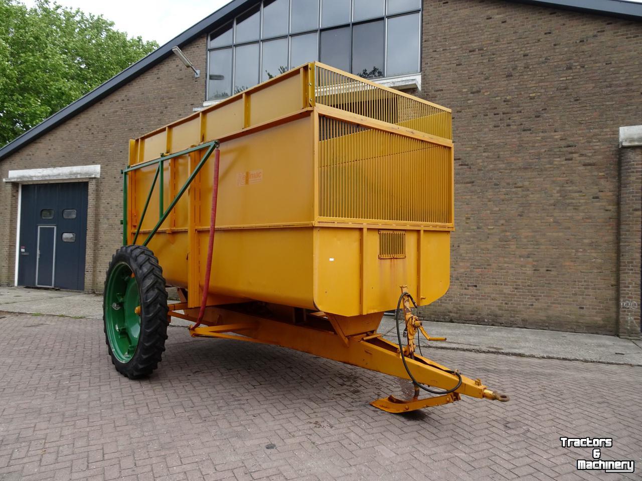 Dumptrailer Keulmac Kipwagen kipkar