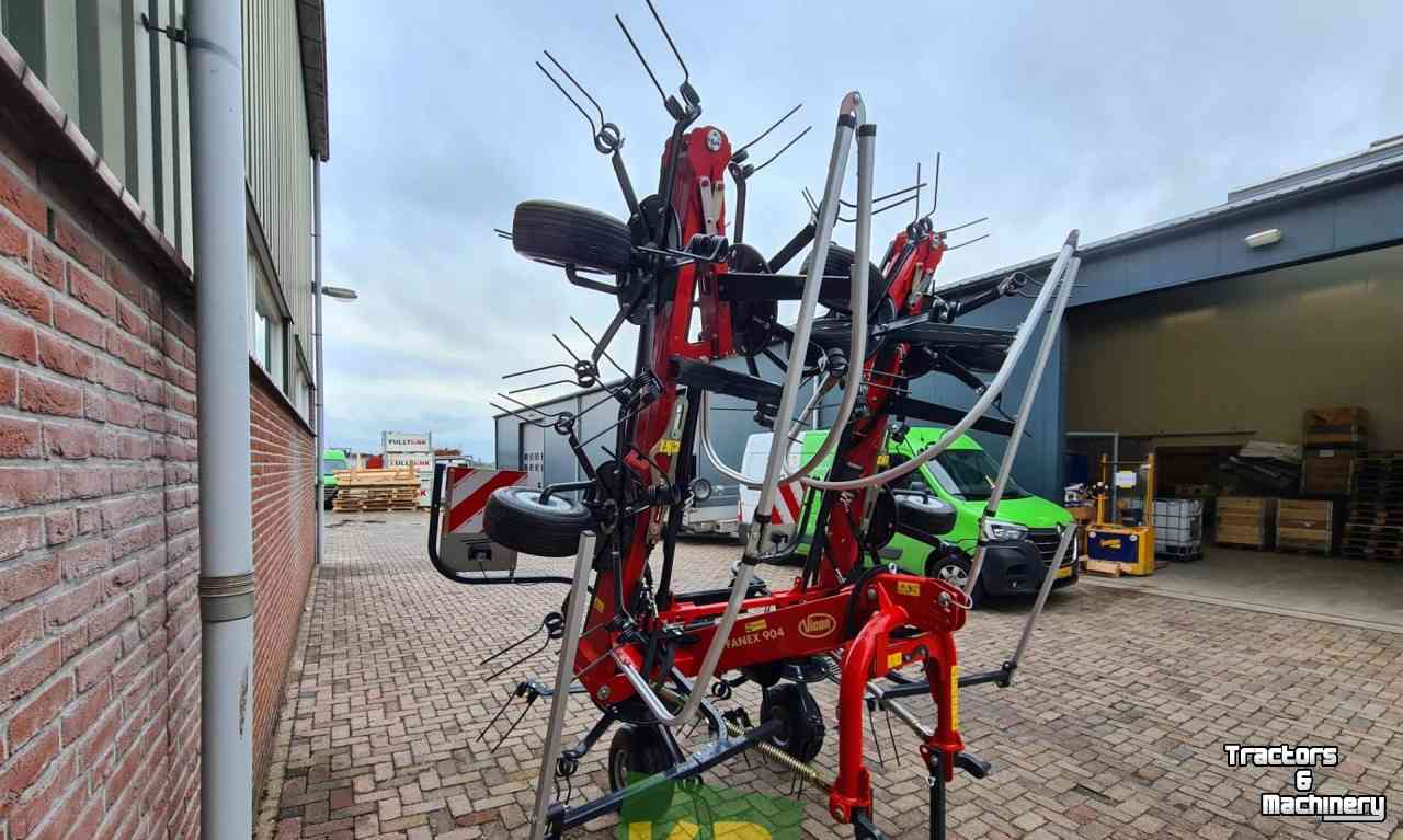 Tedder Vicon Fanex 904 Schudder Nieuw