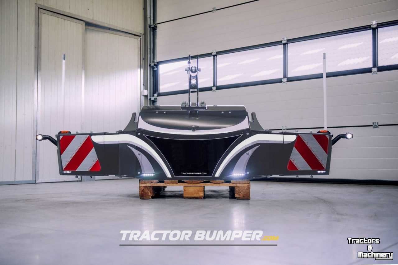 Frontweights Valtra trekkerbumper + frontgewicht  (tractorbumper / Unterfahrschutz)