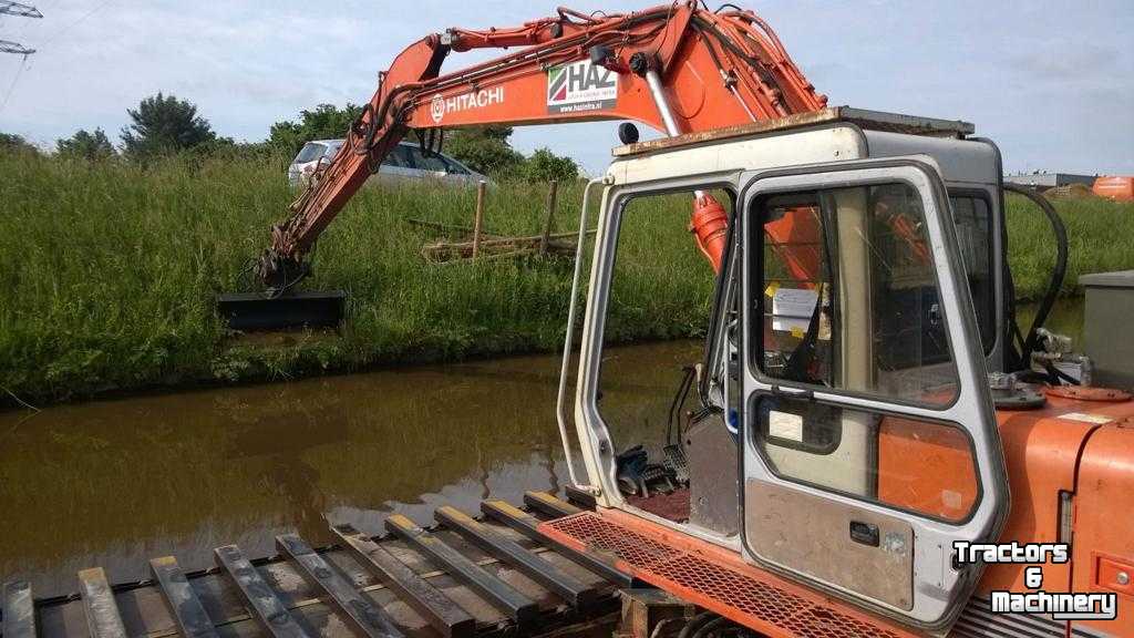 Excavator tracks Hitachi MA125 Rupskraan Amfibie kraan Diversen