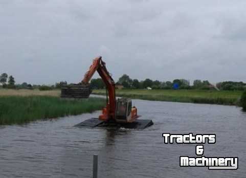 Excavator tracks Hitachi MA125 Rupskraan Amfibie kraan Diversen