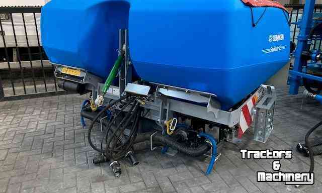 Seed drill Lemken Azurit 10 8K + Solitair 23 Fronttank