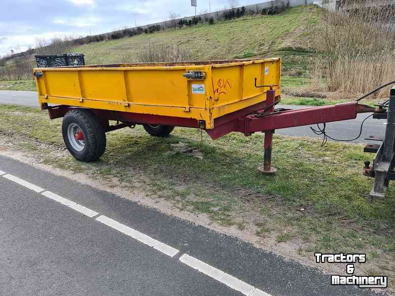 Dumptrailer VGM GD5-3 5 tons 3 zijdige kipper