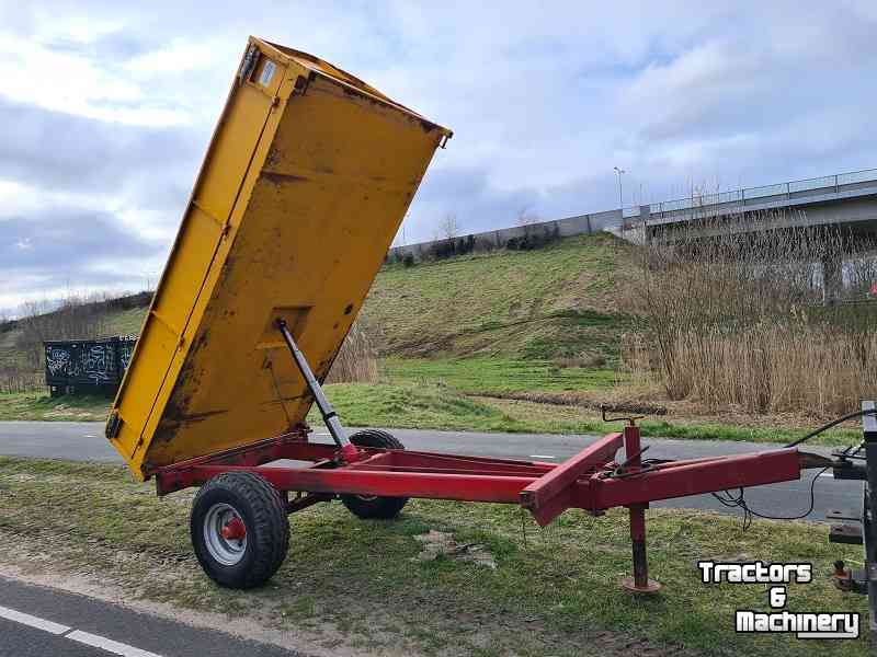 Dumptrailer VGM GD5-3 5 tons 3 zijdige kipper