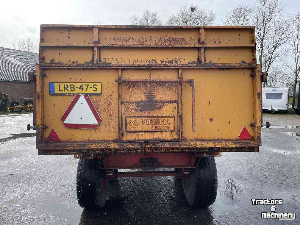 Dumptrailer Miedema Kipper, kieper, kiepwagen