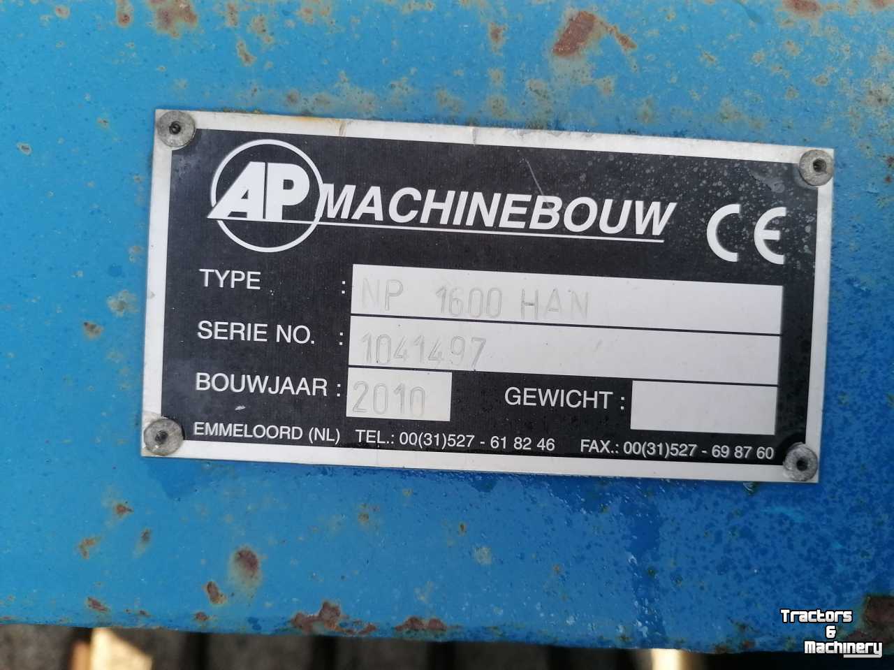 Silage cutting bucket AP NP 1600 HAN