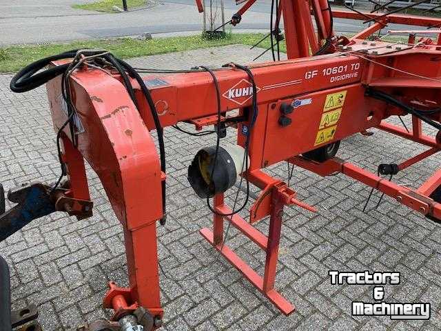 Tedder Kuhn GF10601TO Tedder Schudder Kreiselheuer