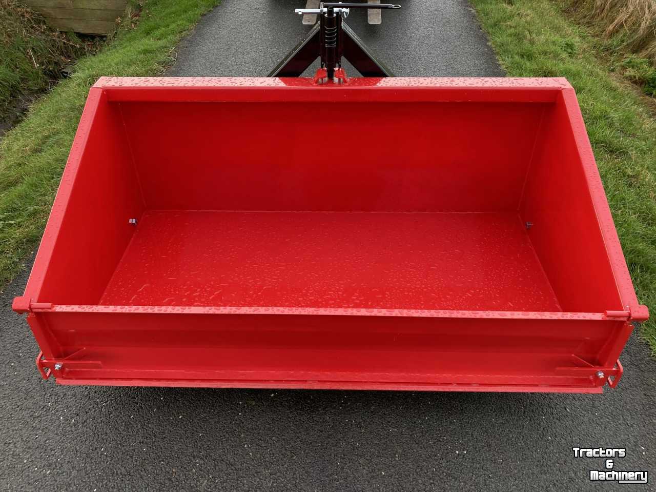 Tractor tipping boxes  JAKO transportbak 180cm met achterklep NIEUW