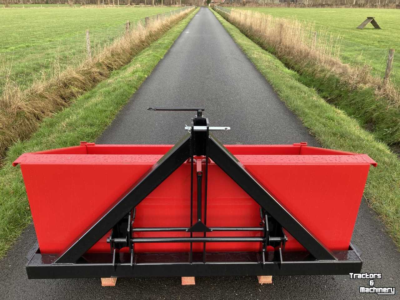 Tractor tipping boxes  JAKO transportbak 180cm met achterklep NIEUW