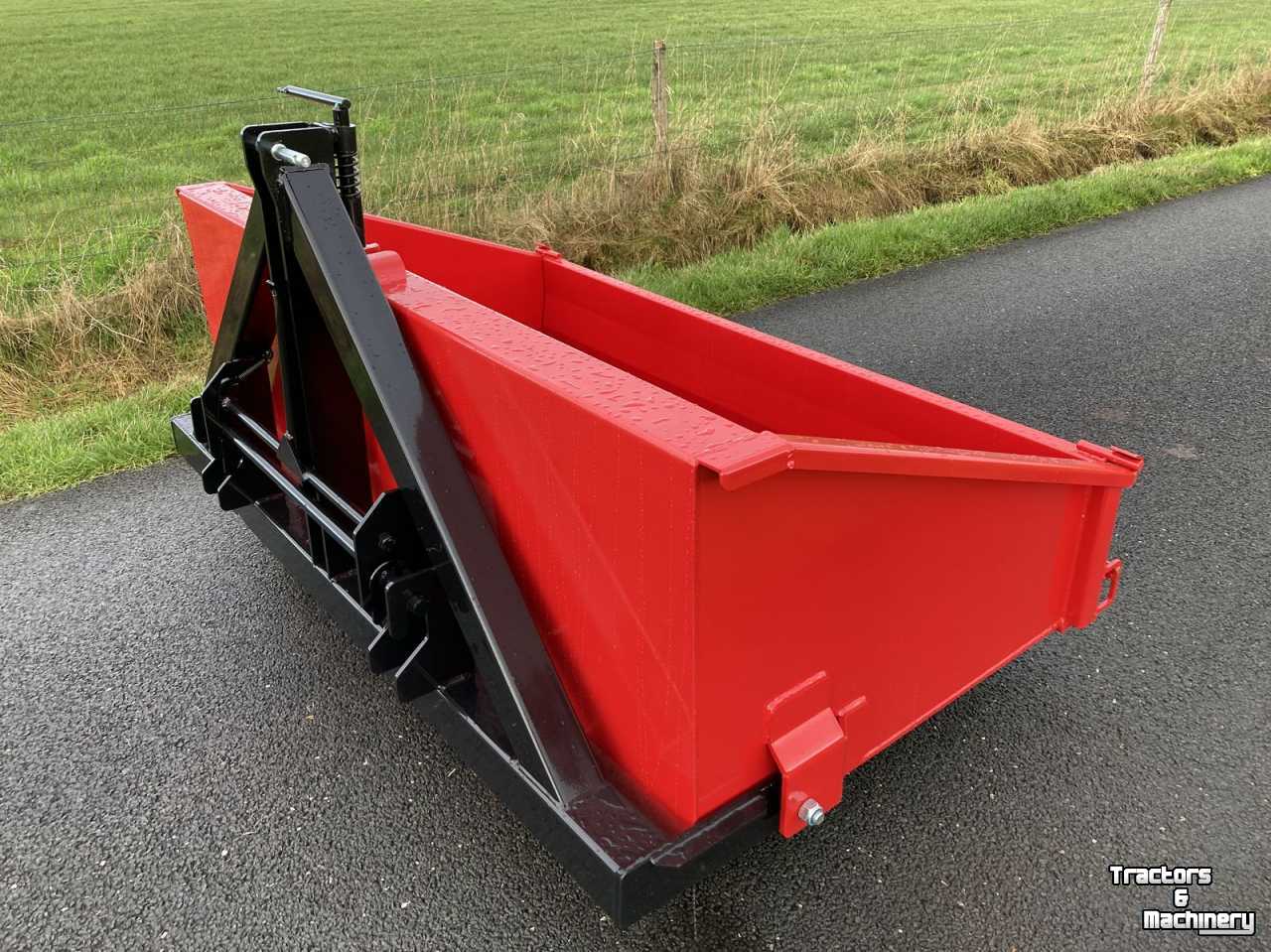 Tractor tipping boxes  JAKO transportbak 180cm met achterklep NIEUW