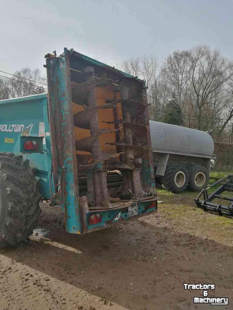 Manure spreader Rolland RT165  Mestwagen