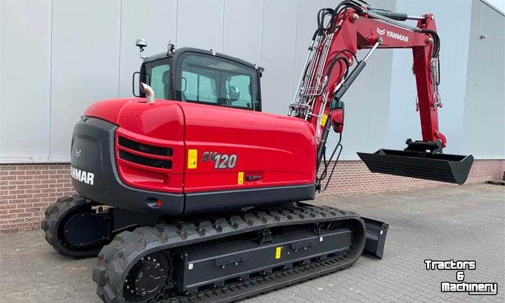 Excavator tracks Yanmar SV120-2PB Rupsgraafmachine Rupskraan Nieuw