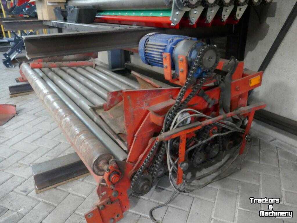 Receiving hopper Amac 240 rollenset glad