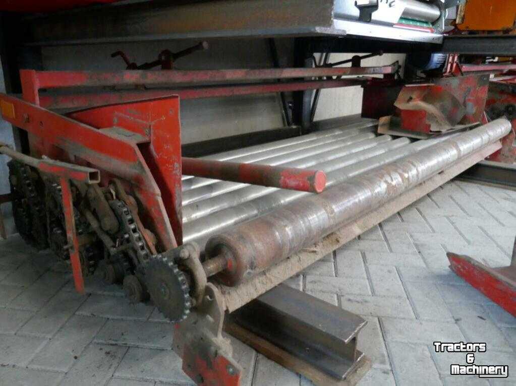 Receiving hopper Amac 240 rollenset glad