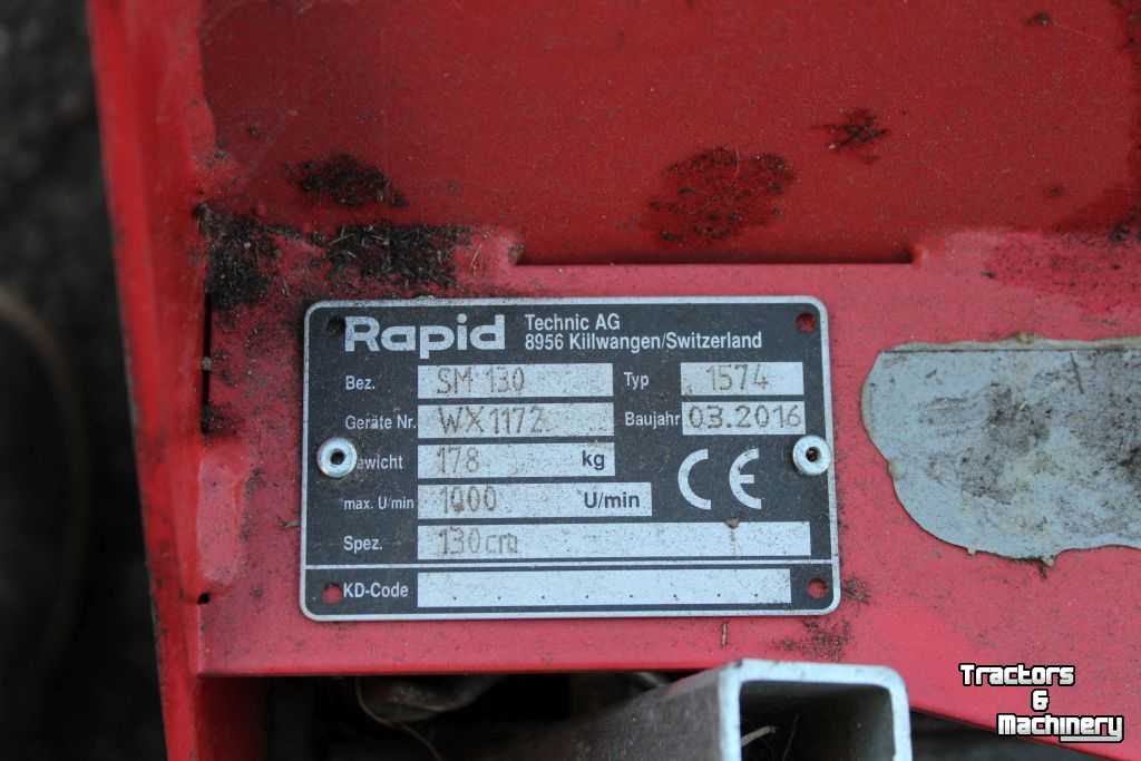 Other Reform Rapid SM 130 klepelmaaier