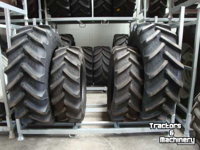 Wheels, Tyres, Rims & Dual spacers BKT 16.9 R28 of 420/85 R28