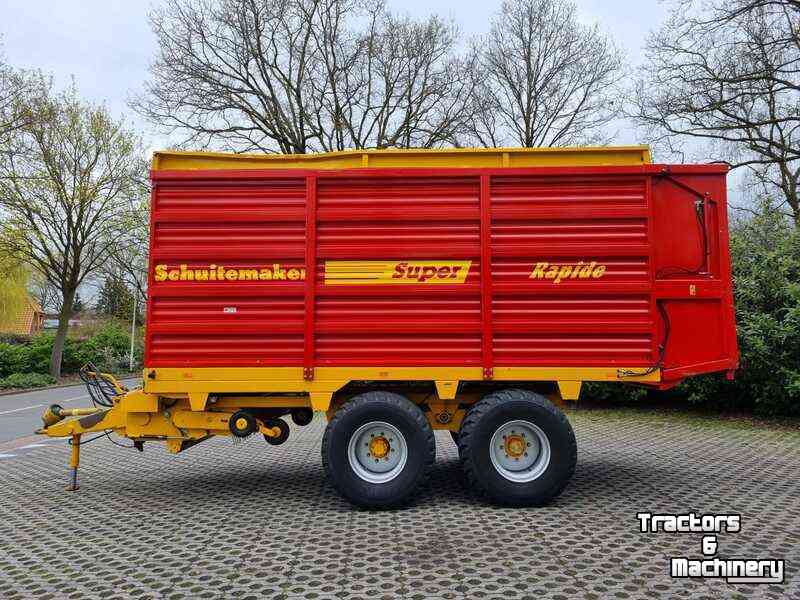 Self-loading wagon Schuitemaker Rapide 125S opraapwagen