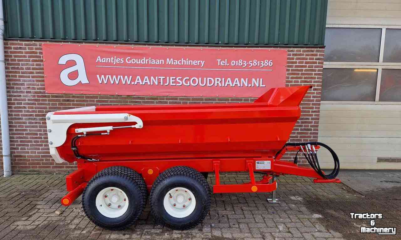 Dumptrailer  Midi 4 ton kipper / kipwagen /  dumper / gronddumper / zandkipper