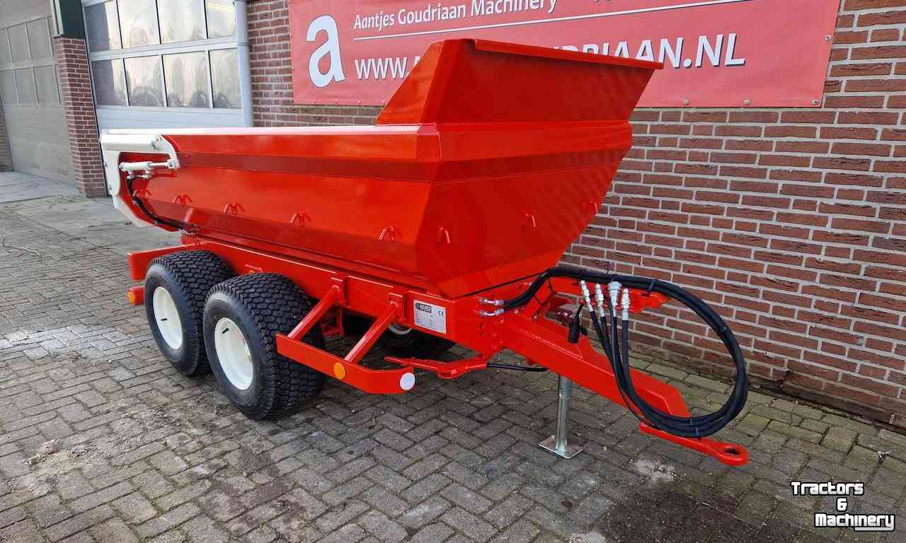 Dumptrailer  Midi 4 ton kipper / kipwagen /  dumper / gronddumper / zandkipper