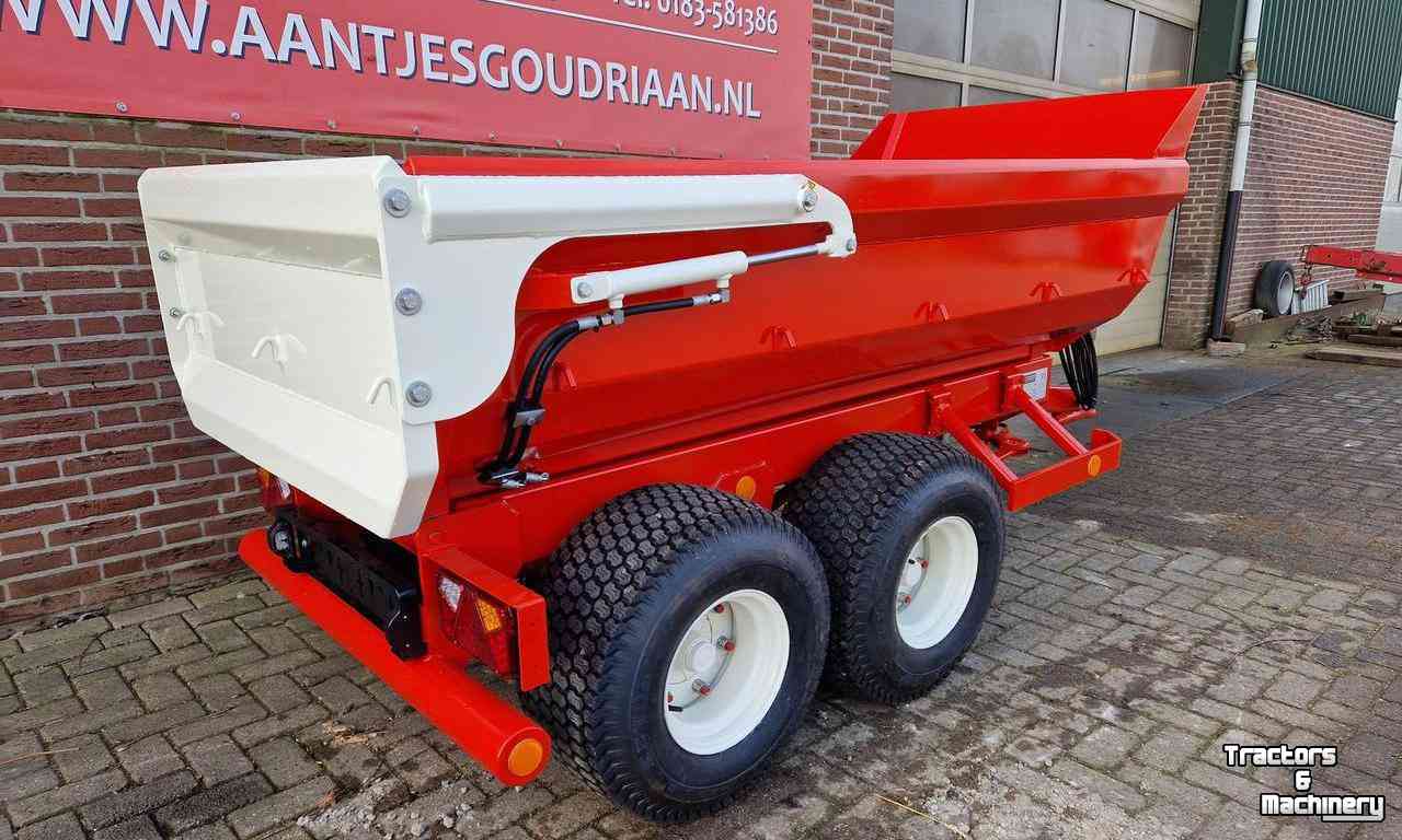 Dumptrailer  Midi 4 ton kipper / kipwagen /  dumper / gronddumper / zandkipper