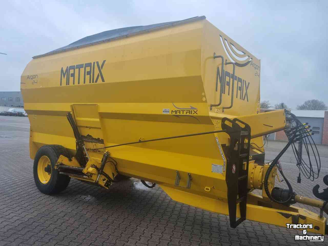 Horizontal feed mixer Matrix argon 24m3