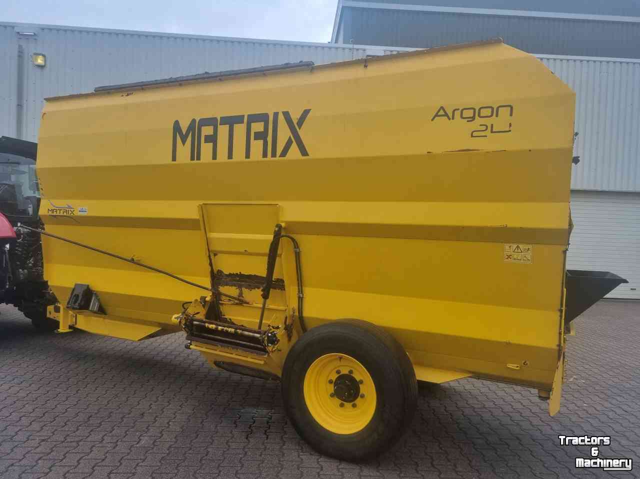 Horizontal feed mixer Matrix argon 24m3