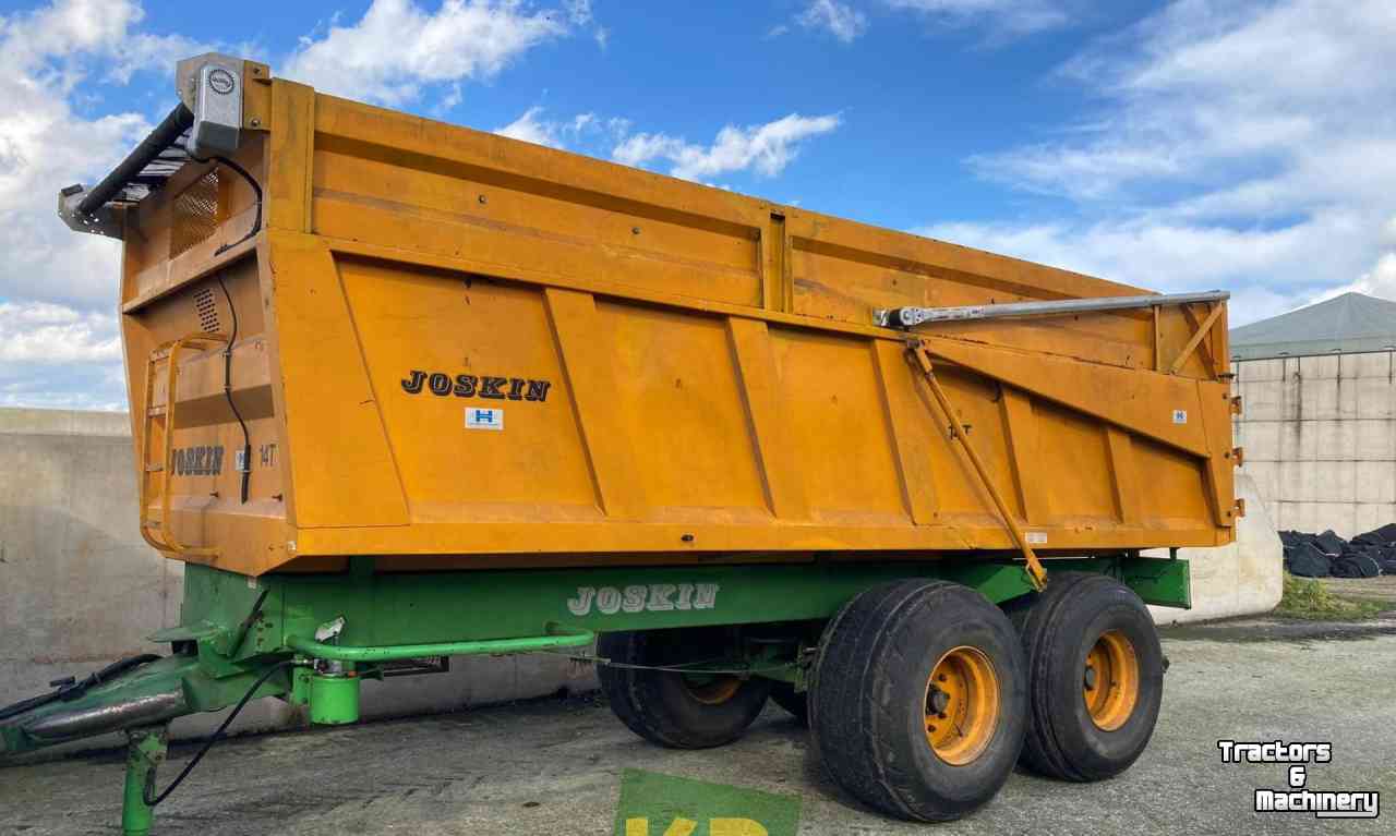 Dumptrailer Joskin 14T Landbouwkipper