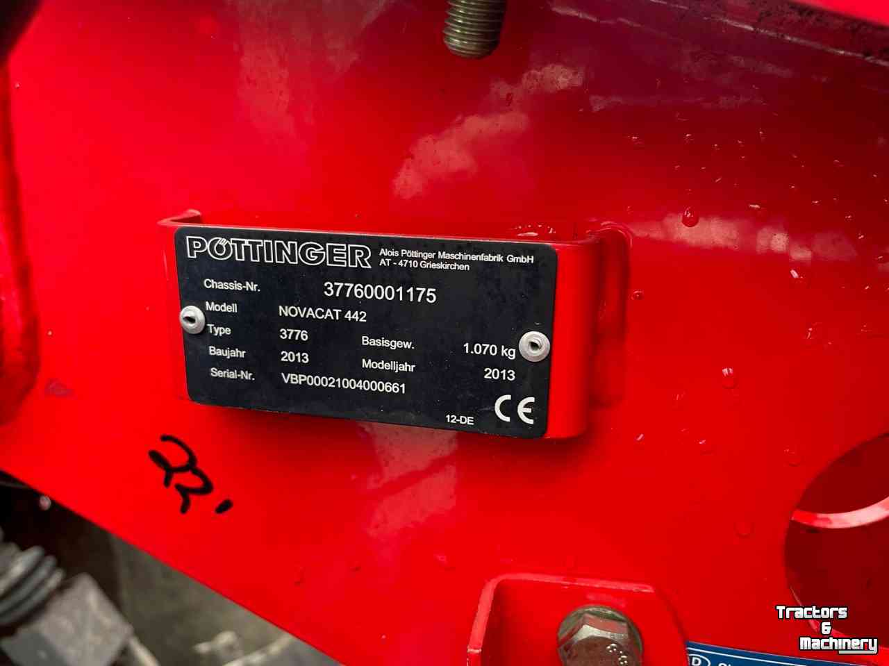 Mower Pottinger Novacat 442 achtermaaier