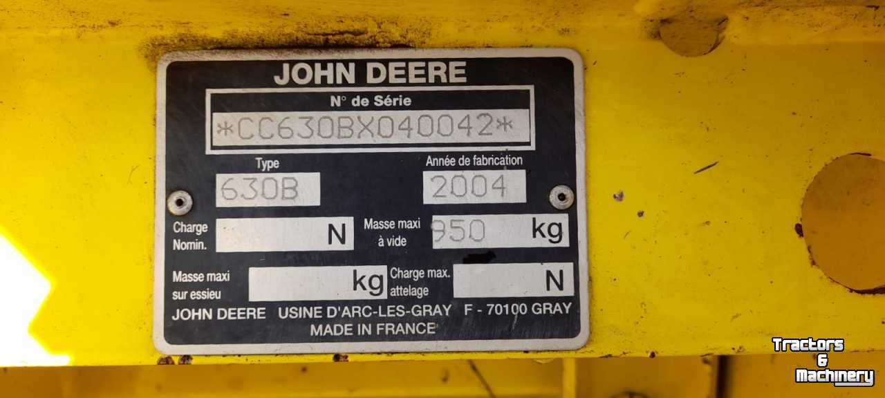 Pick-up John Deere 630B