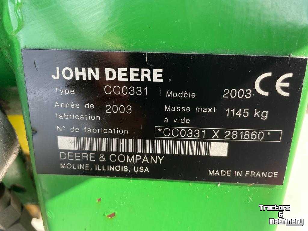 Mower John Deere John Deere 331