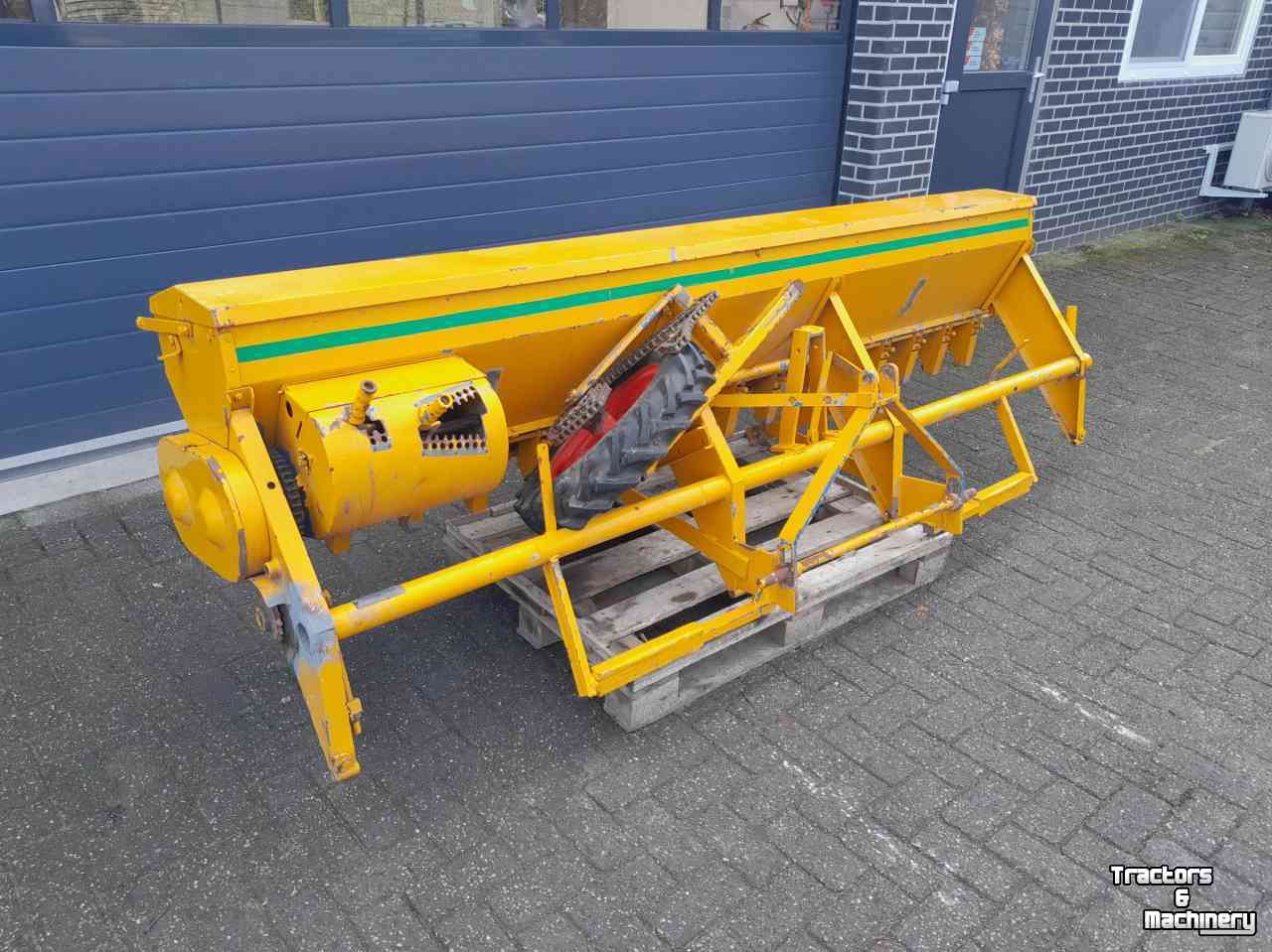 Seed drill Stegsted opbouw zaaimachine