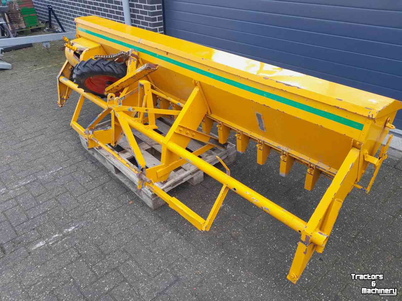 Seed drill Stegsted opbouw zaaimachine