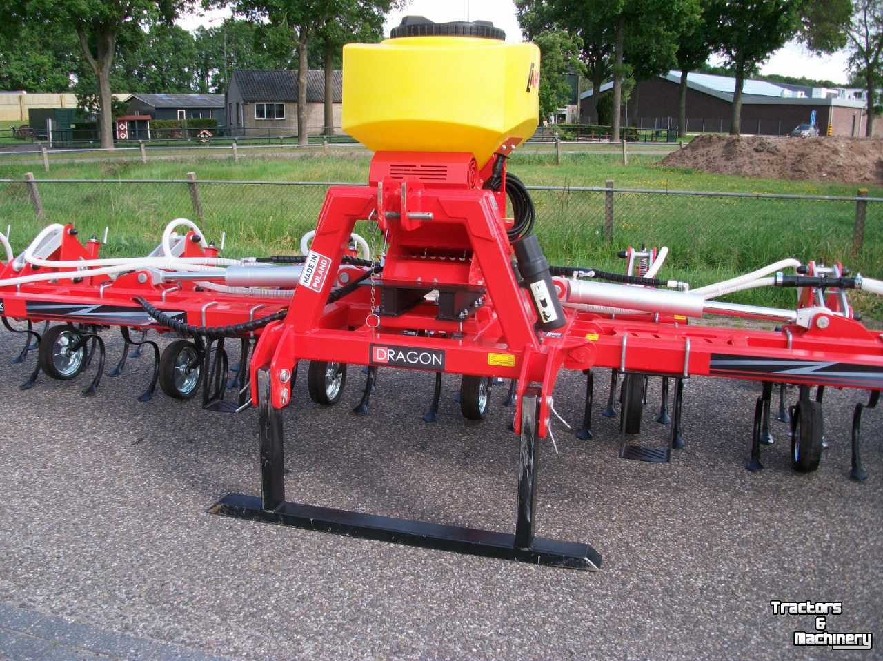 Seed drill Awemak gras onderzaai vang gewas schoffel zaaimachine