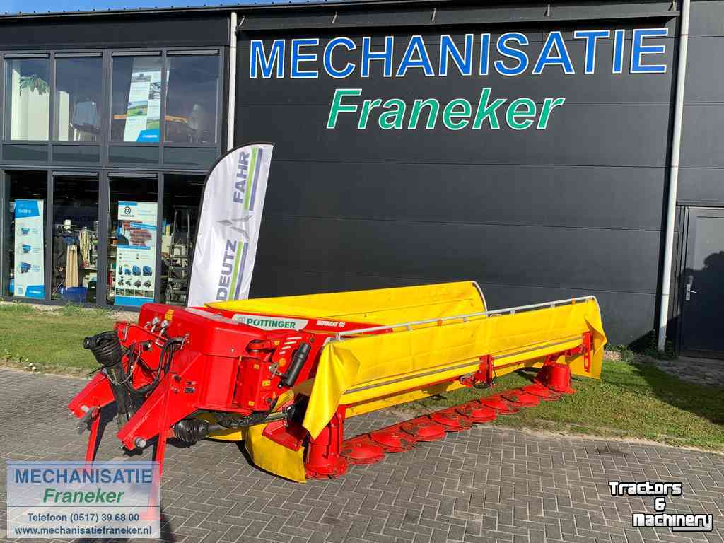 Mower Pottinger Pottinger Novacat S12 achtermaaier vlindermaaier schijvenmaaier triplo