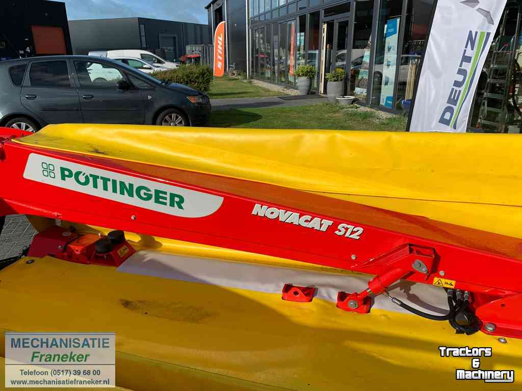 Mower Pottinger Pottinger Novacat S12 achtermaaier vlindermaaier schijvenmaaier triplo