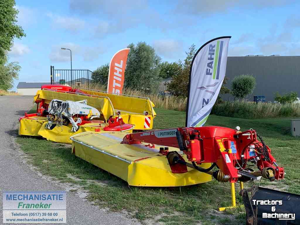 Mower Pottinger Pottinger Novacat S12 achtermaaier vlindermaaier schijvenmaaier triplo