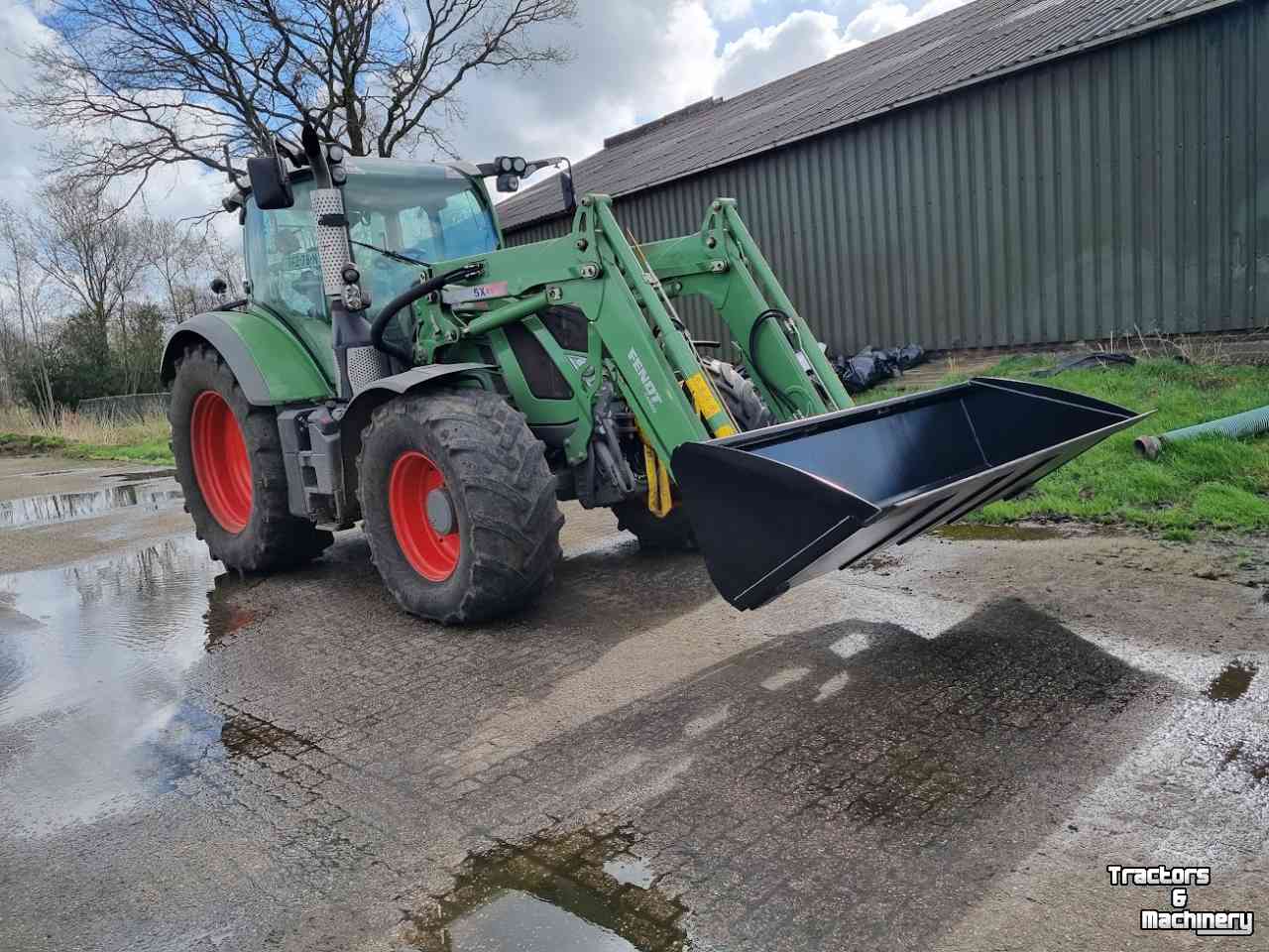 Tractor tipping boxes ATMP voorlader bakken nieuw