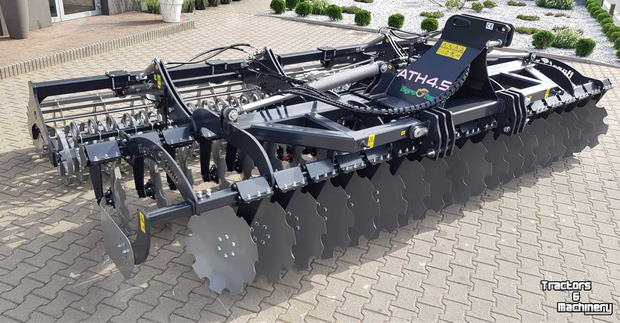 Disc harrow Agro-Tom ATH 5m Schijveneg, degelijke ruime bouw