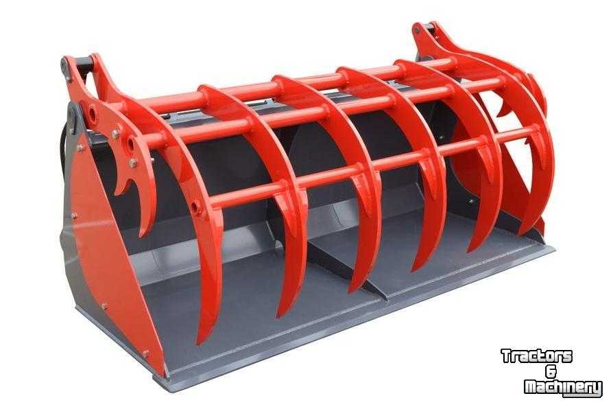 Silage Grabbucket / Grabfork Qmac Pelikaanbak 2.0 Maxi Silage Bucket