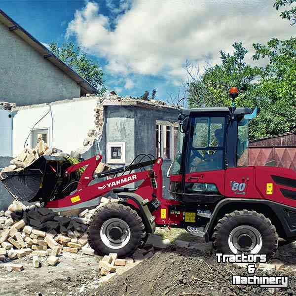 Wheelloader Yanmar V80-5 shovel