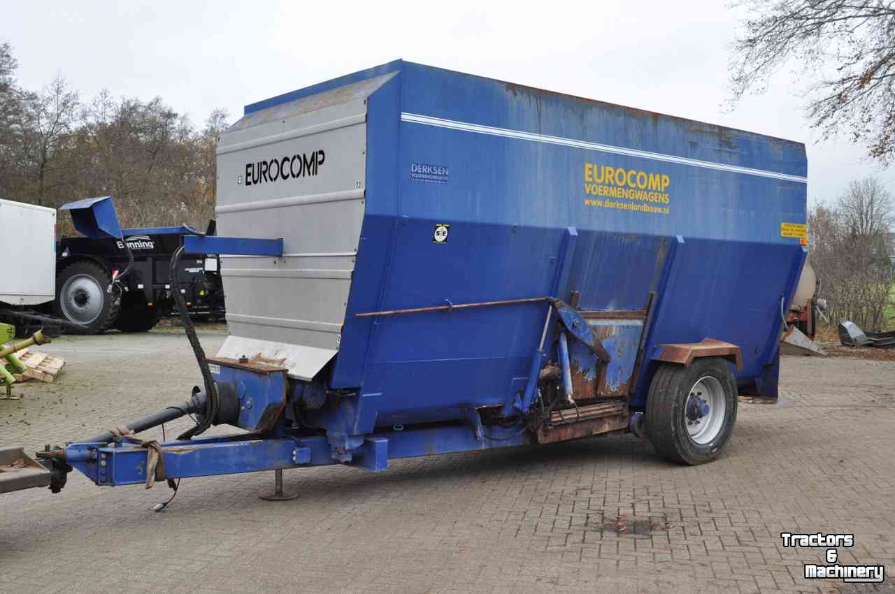 Horizontal feed mixer Eurocomp 22 M3