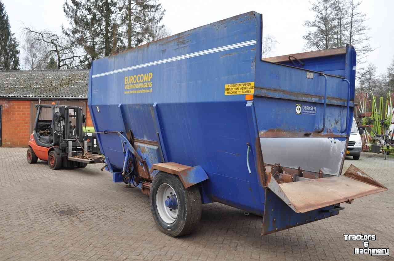 Horizontal feed mixer Eurocomp 22 M3