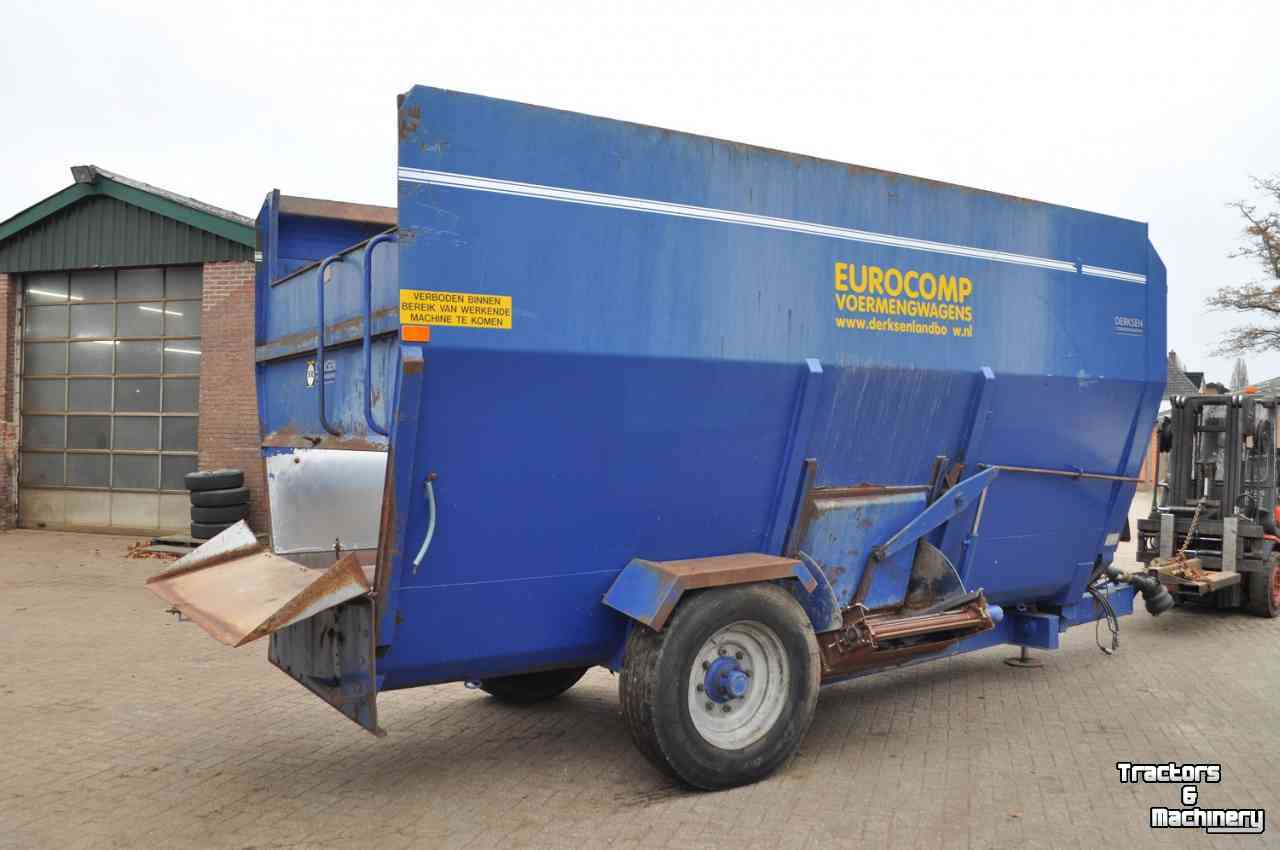 Horizontal feed mixer Eurocomp 22 M3