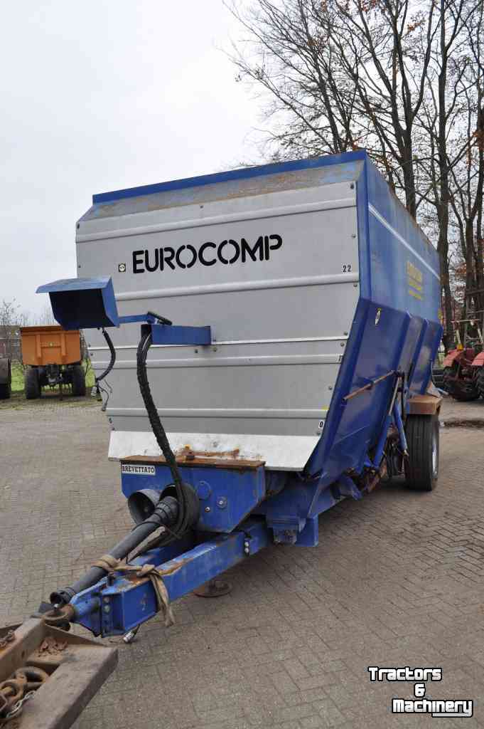 Horizontal feed mixer Eurocomp 22 M3