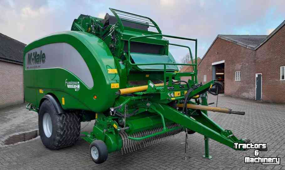 Balers McHale Fusion Vario Rondebalen-Pers + Wikkelaar