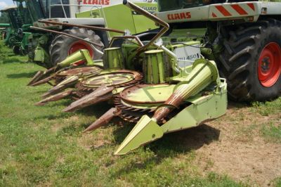 Forage-harvester Claas Jaguar 820 W/6 Row Corn Head, 10' Pick Up