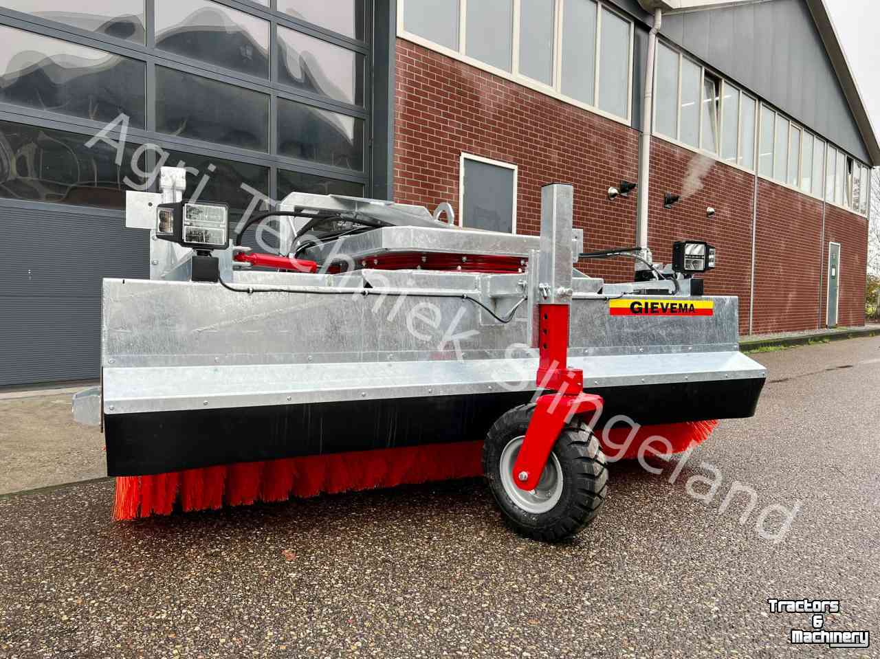 Sweeper  Gievema GS 800 TV PRO 275/80 rolbezem