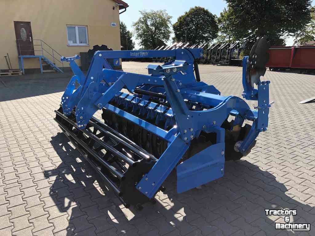 Disc harrow  D&D Landtechnika Scheibenegge mit Hydropack / Kurzscheibenegge 3m